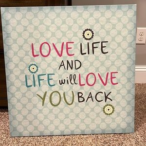Pottery Barn Teen Canvas Wall Decor